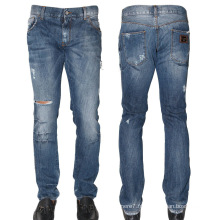 Usine Haute Qualité Mode Casual Coton Hommes Jeans